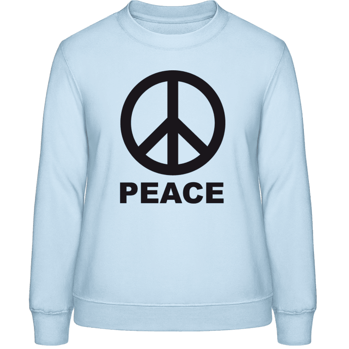 Peace Symbol Vrouwen Sweatshirt contain pic