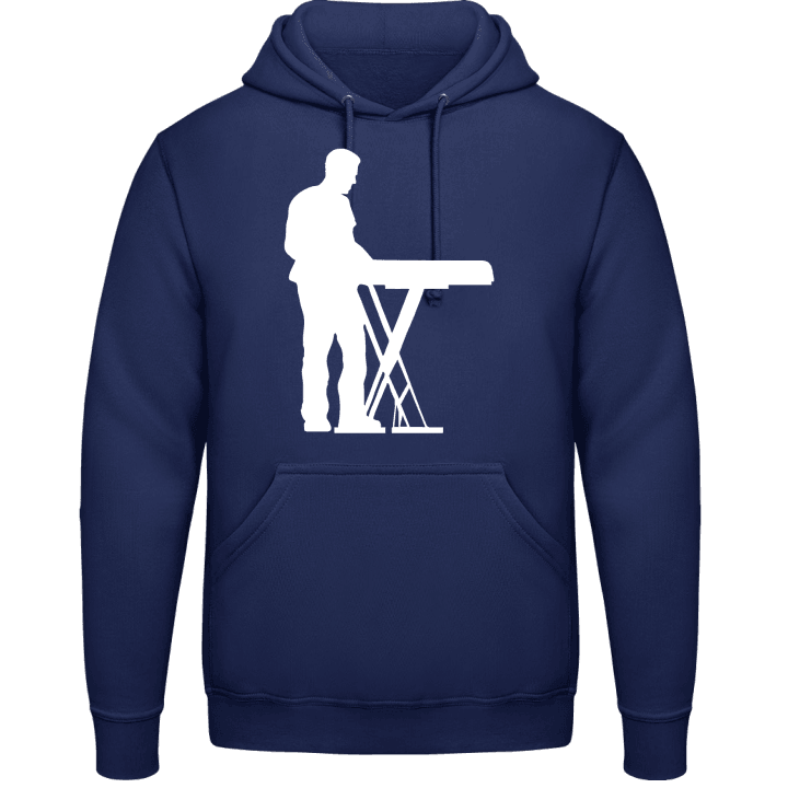 Keyboardist Illustration Hoodie contain pic