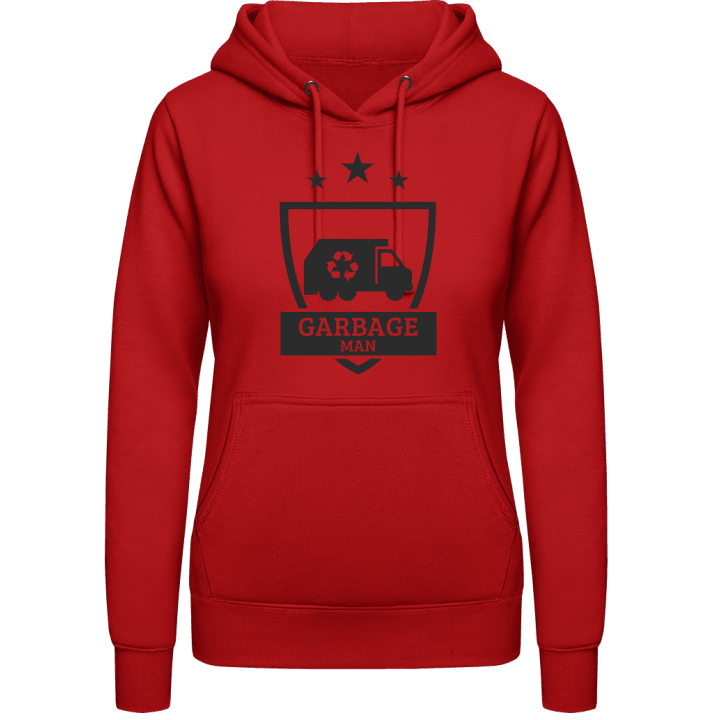 Garbage Man Coat Of Arms Vrouwen Hoodie contain pic