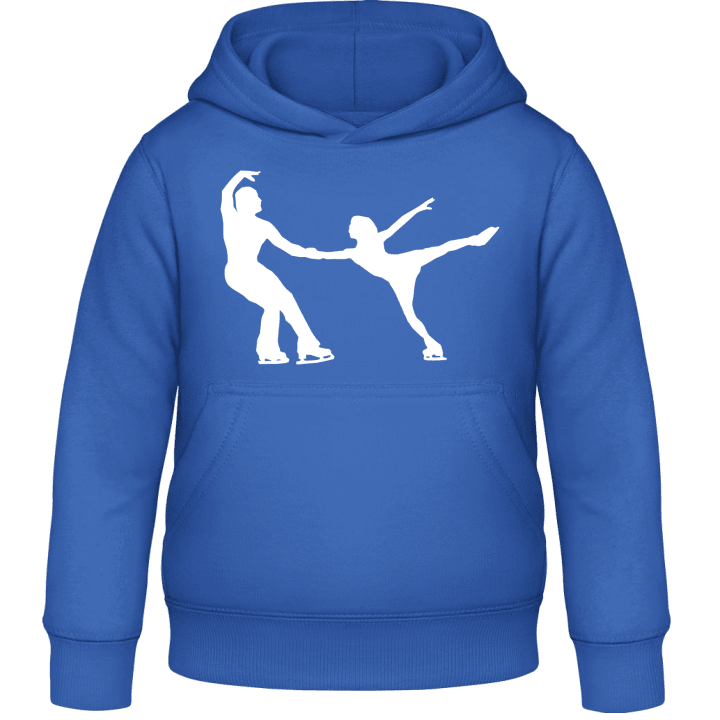 Ice Skating Couple Kids Hoodie contain pic
