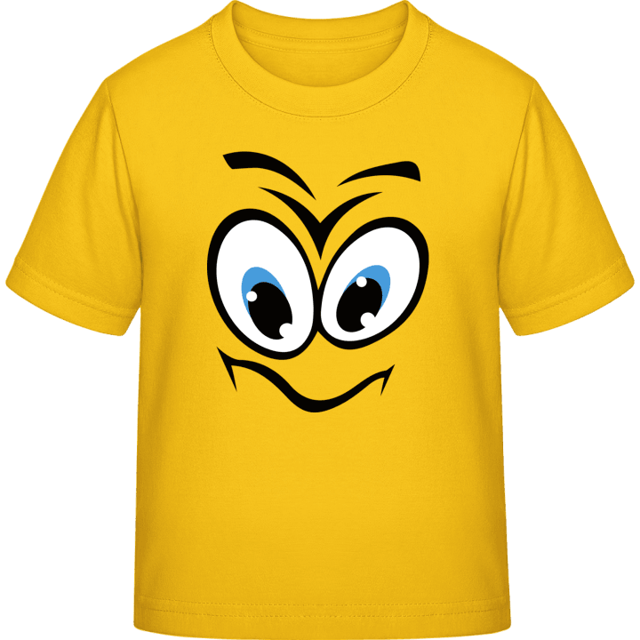 Smiley Character Camiseta infantil contain pic