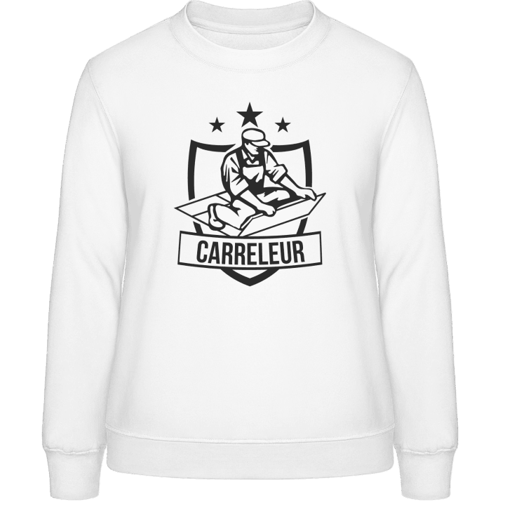 Carreleur blason Women Sweatshirt contain pic