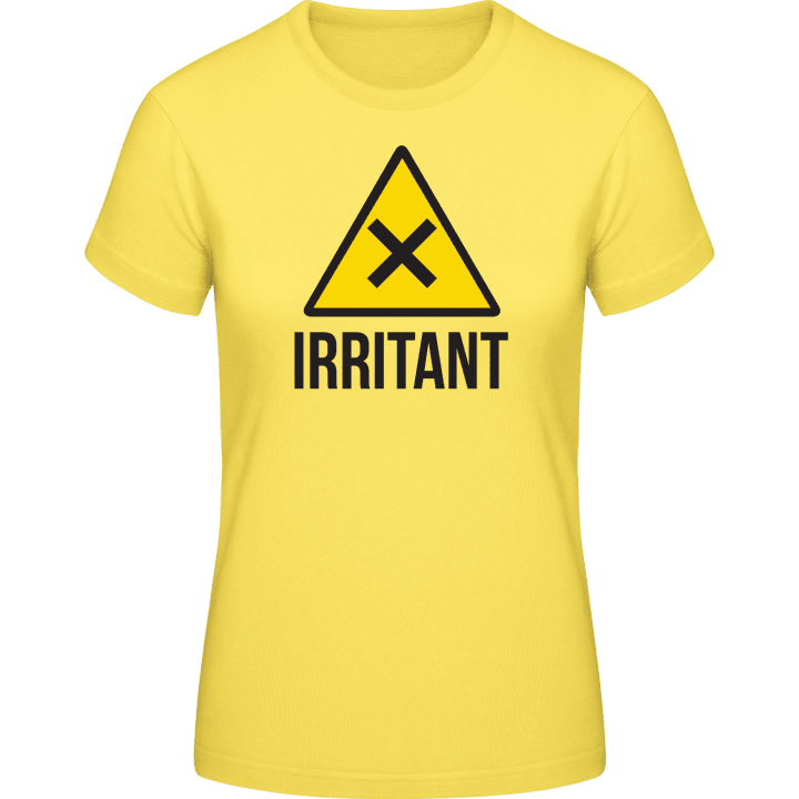 Irritant Sign T-shirt för kvinnor 0 image