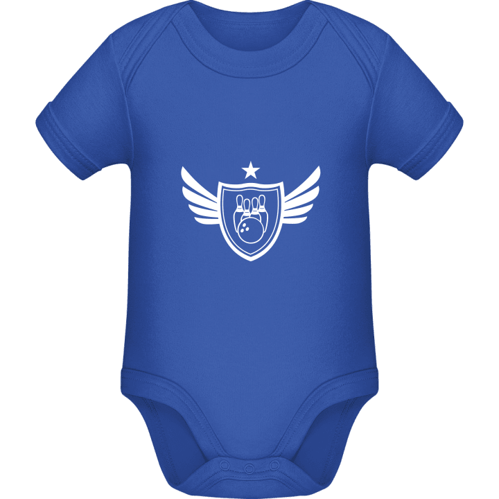 Bowling Star Winged Baby Strampler 0 image