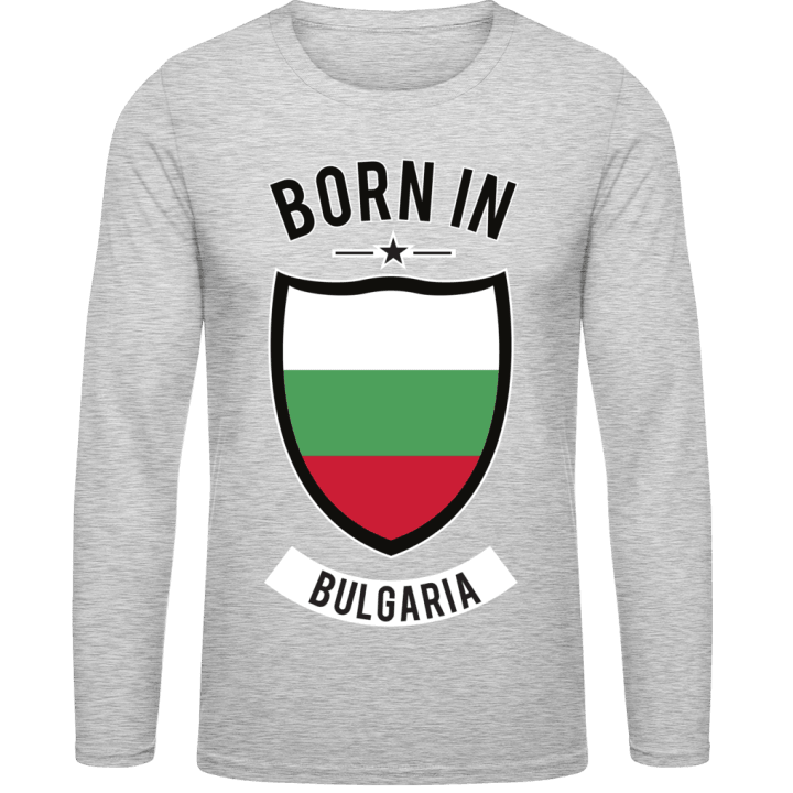Born in Bulgaria Langarmshirt contain pic