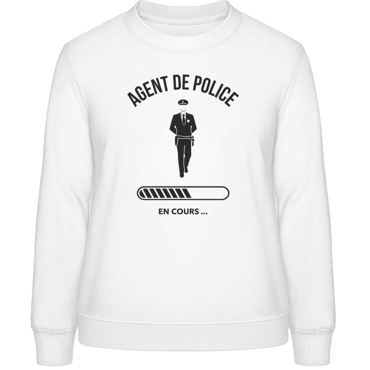 Agent De Police En Cours Frauen Sweatshirt contain pic