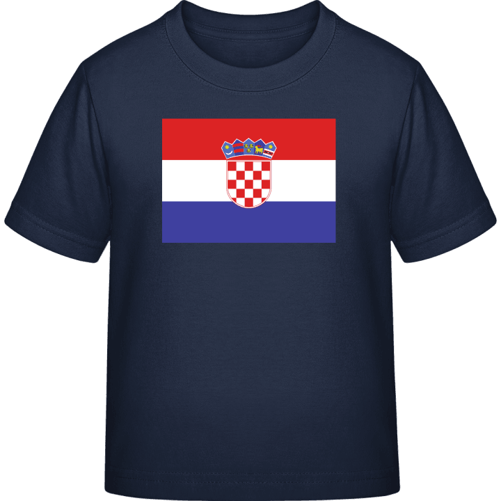 Croatia Flag T-shirt för barn contain pic