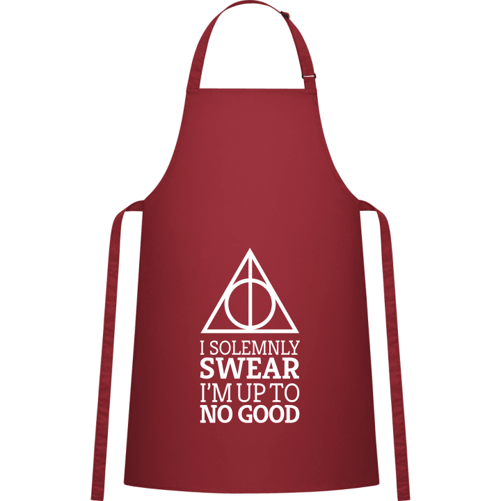 I Solemnly Swear I'm Up To No God Kitchen Apron contain pic