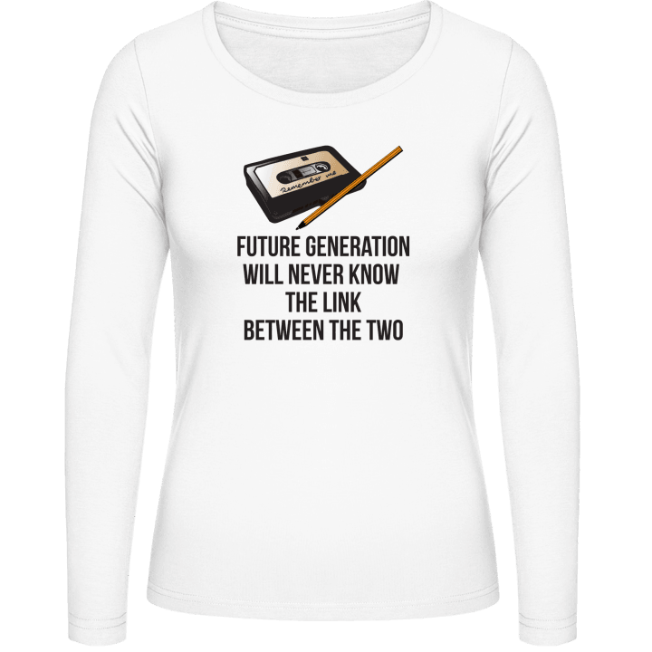 Future Generation T-shirt à manches longues pour femmes contain pic