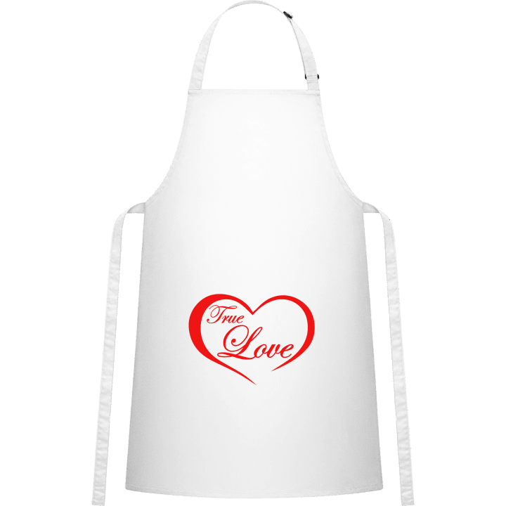 True Love Heart Delantal de cocina contain pic