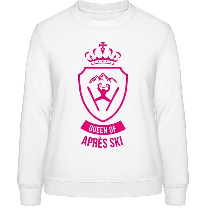 Queen Of Après Ski Women Sweatshirt contain pic