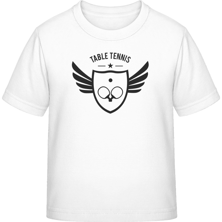 Table Tennis Winged Star T-shirt pour enfants contain pic