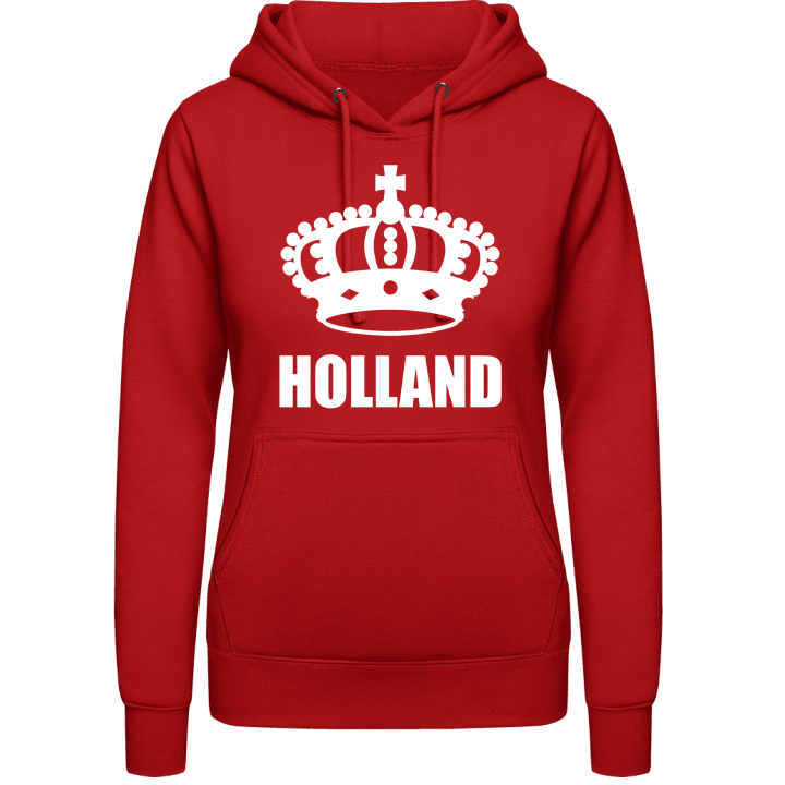 Holland Crown Sudadera con capucha para mujer contain pic