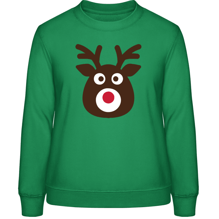 Red Nose Reindeer Rudolph Frauen Sweatshirt 0 image