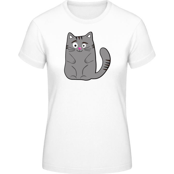 Cat Illustration Frauen T-Shirt 0 image