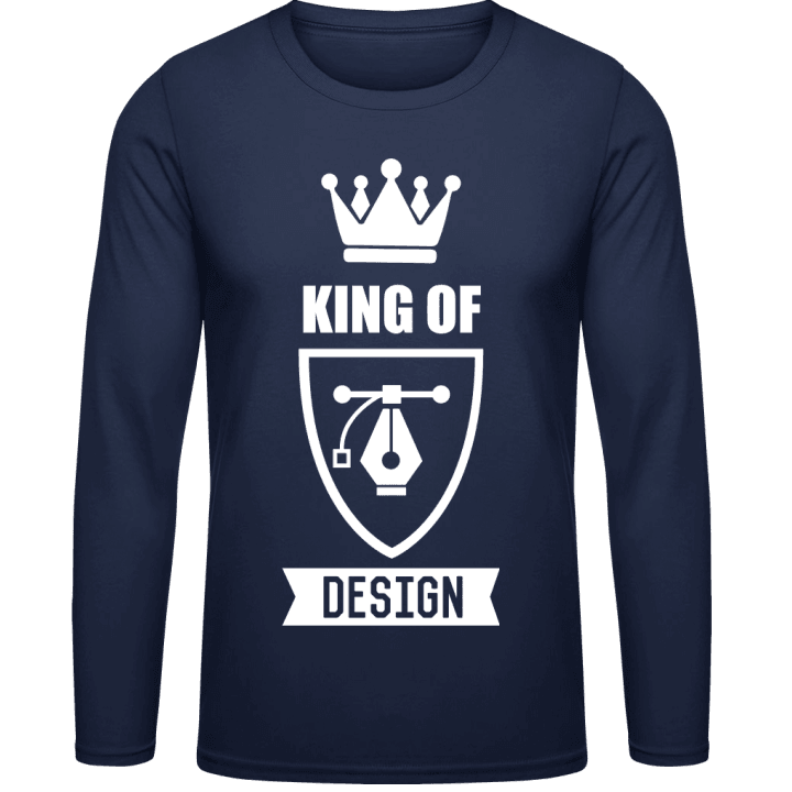 King Of Design T-shirt à manches longues contain pic