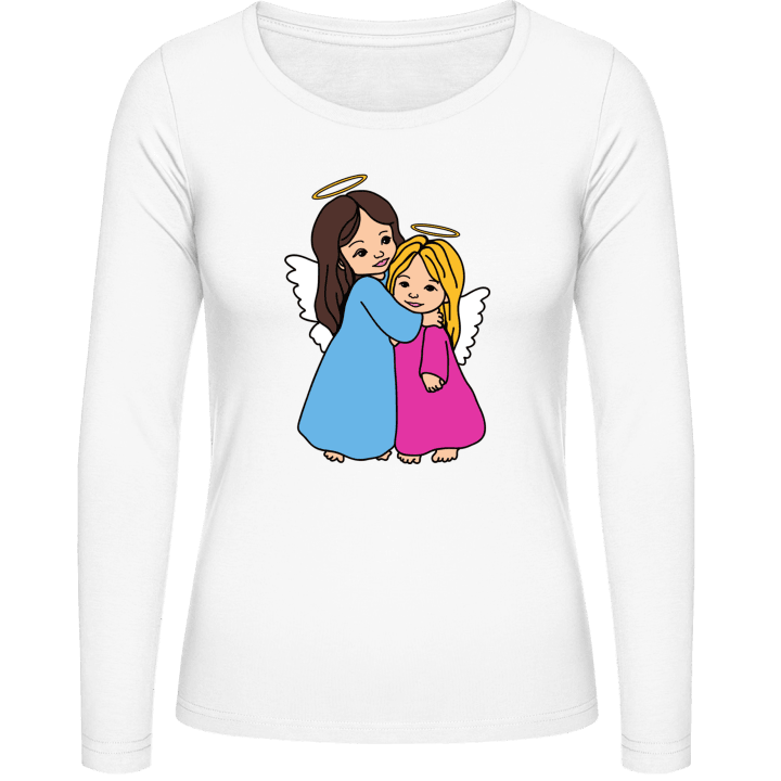 Angel Hug Frauen Langarmshirt contain pic