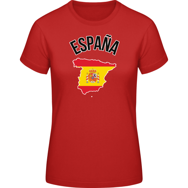 Spain Fan T-shirt för kvinnor 0 image