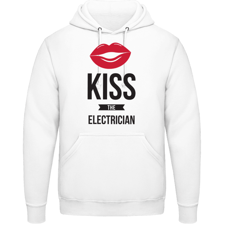 Kiss The Electrician Felpa con cappuccio contain pic