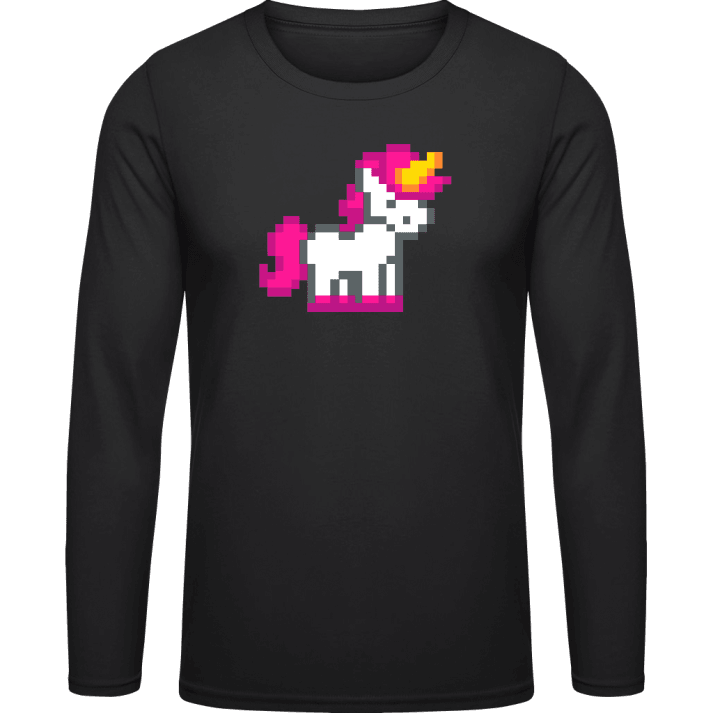 Pixel Unicorn Langarmshirt 0 image