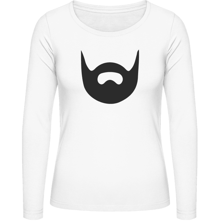 Beard Langermet skjorte for kvinner contain pic