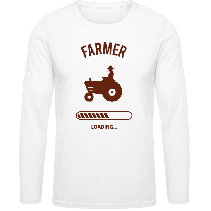 Farmer Loading T-shirt à manches longues contain pic