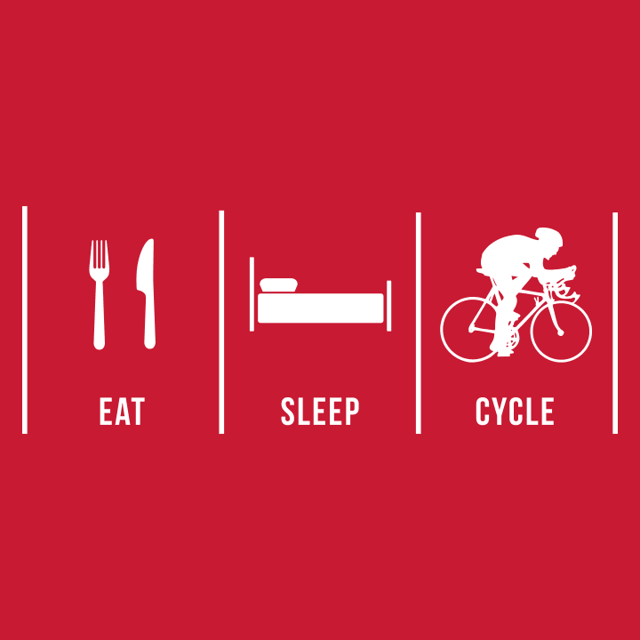 Eat Sleep Cycle T-skjorte for kvinner 0 image