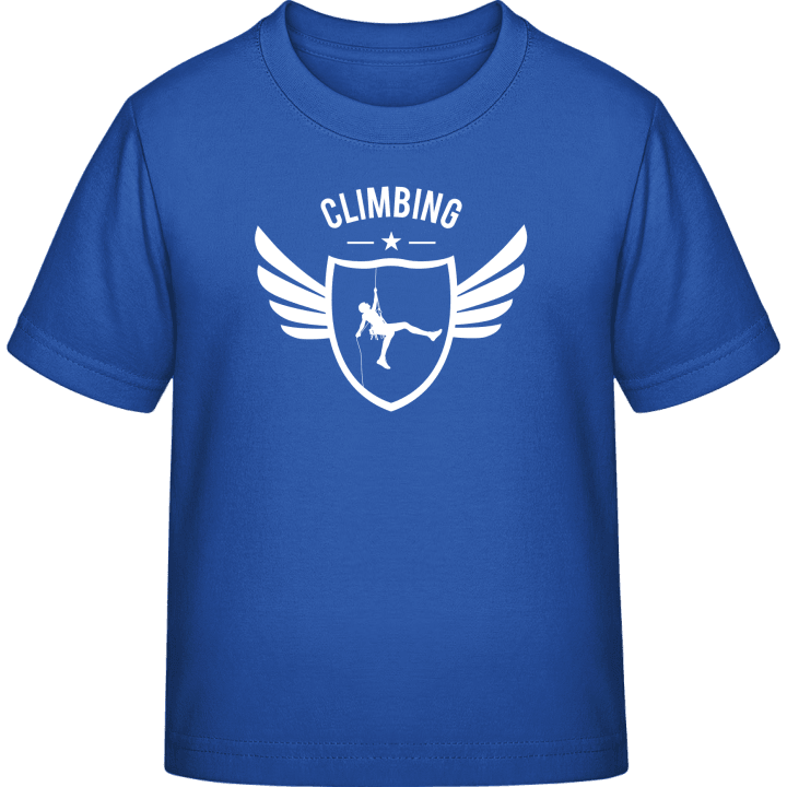 Climbing Winged Camiseta infantil contain pic