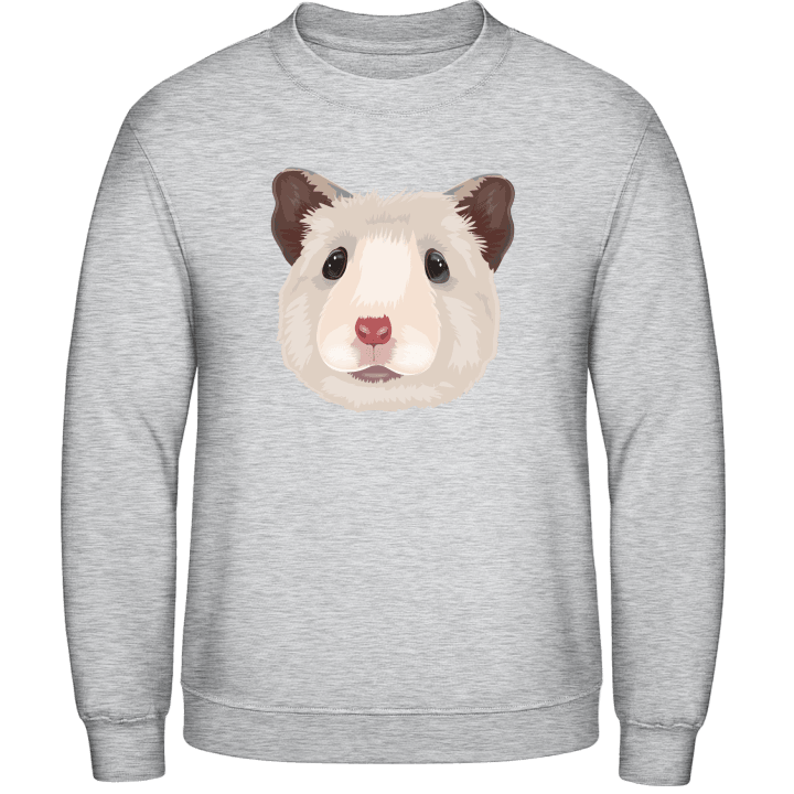 Hamster Head Realistic Sweatshirt 0 image