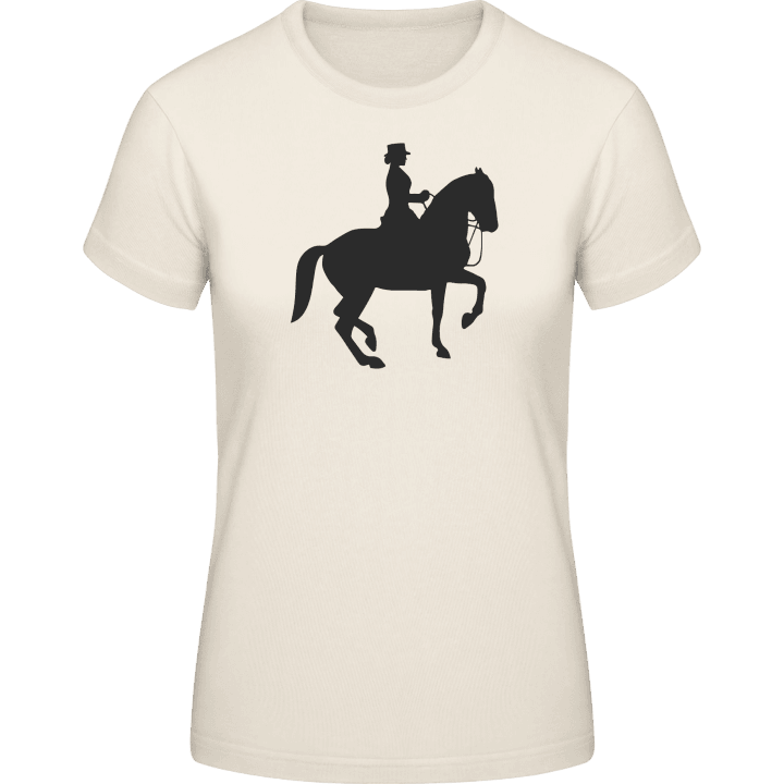 Dressage Silhouette Frauen T-Shirt 0 image