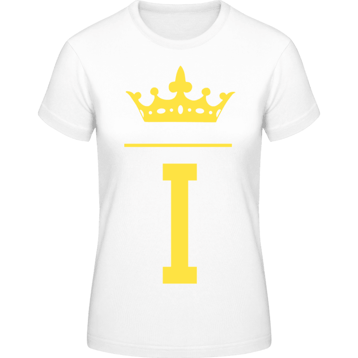 I Initial Crown T-skjorte for kvinner 0 image