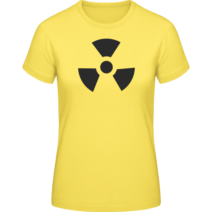 Radioactive Symbol Women T-Shirt contain pic