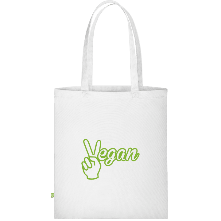 Vegan Logo Väska av tyg contain pic