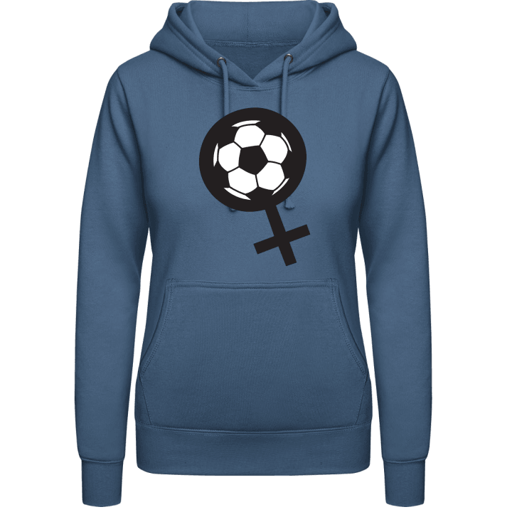 Women's Football Frauen Kapuzenpulli contain pic