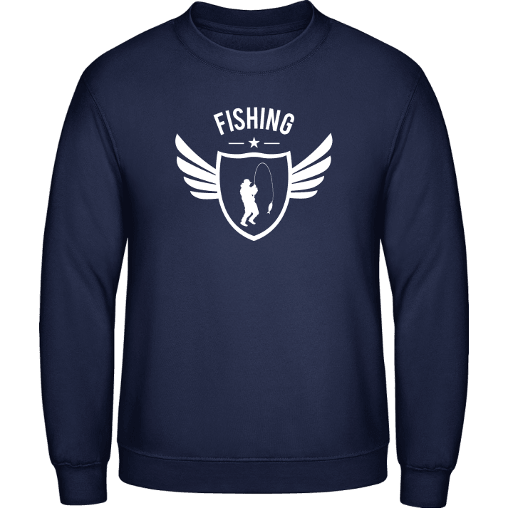 Fishing Winged Sweatshirt 0 image