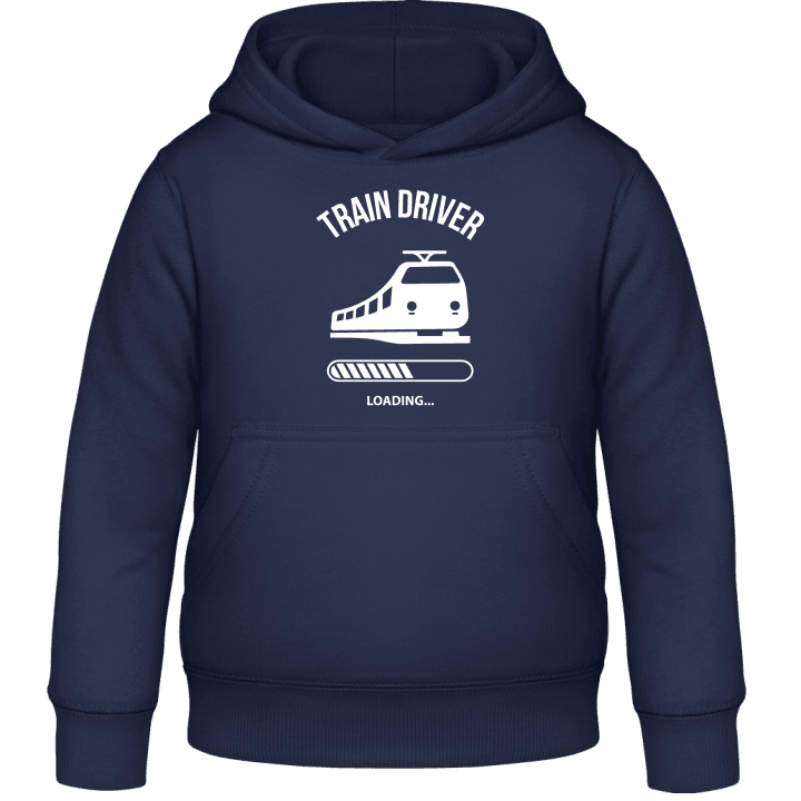 Train Driver Loading Kids Hoodie contain pic