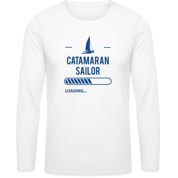 Catamaran Sailor Loading Long Sleeve Shirt contain pic