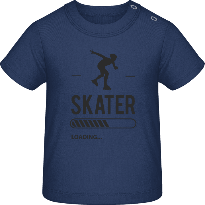 Inline Skater Loading T-shirt för bebisar contain pic