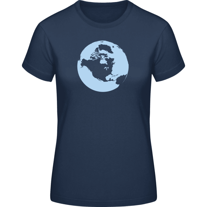 Planet Earth Vrouwen T-shirt contain pic
