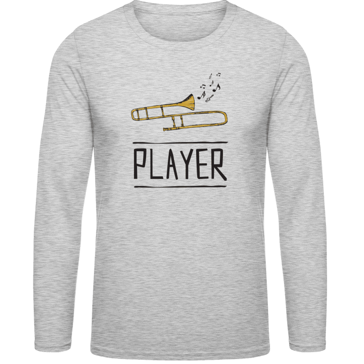 Trombone Player Langermet skjorte contain pic