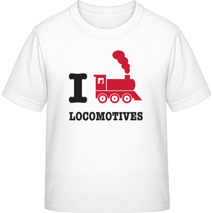 I Love Locomotives Kinder T-Shirt 0 image