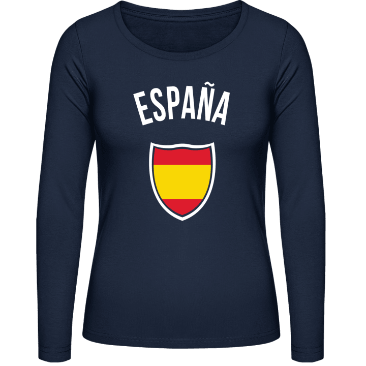 Espana Fan Langermet skjorte for kvinner contain pic