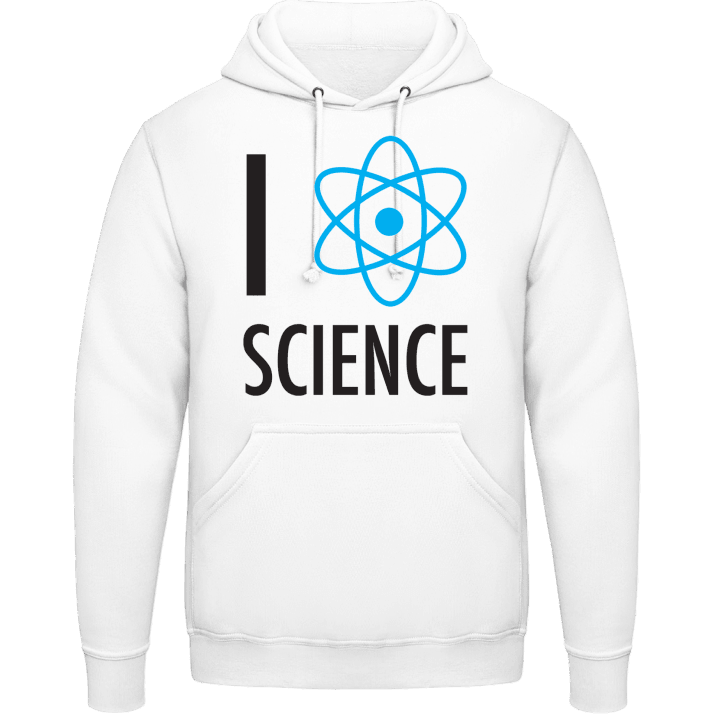 I heart Science Hoodie contain pic
