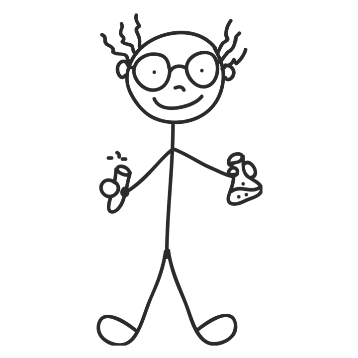 Funny Chemist Character Beker 0 image