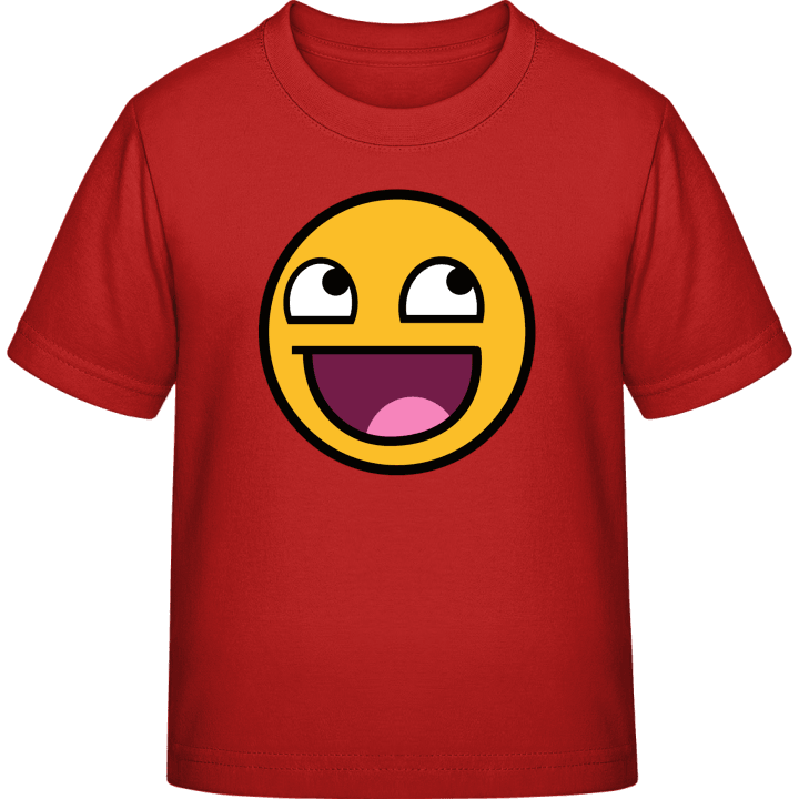 Happy Smiley T-skjorte for barn contain pic