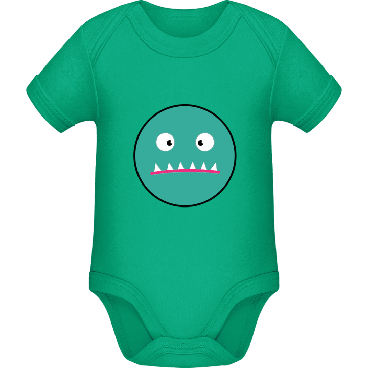 Monster Smiley Face Baby Romper contain pic