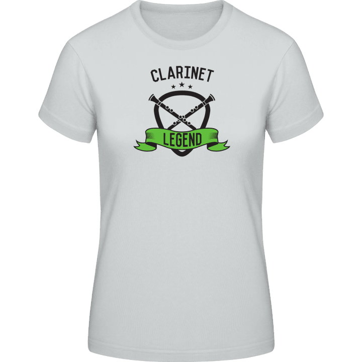 Clarinet Legend T-skjorte for kvinner contain pic