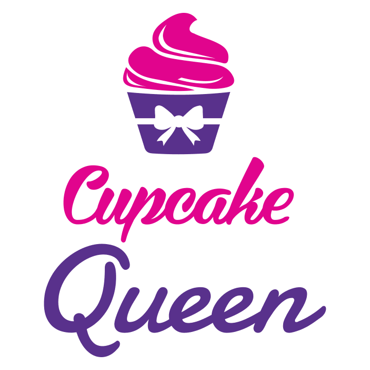 Cupcake Queen Logo T-shirt för kvinnor 0 image