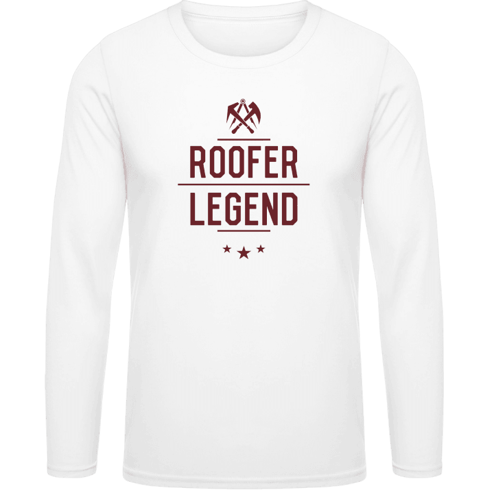 Roofer Legend Shirt met lange mouwen contain pic