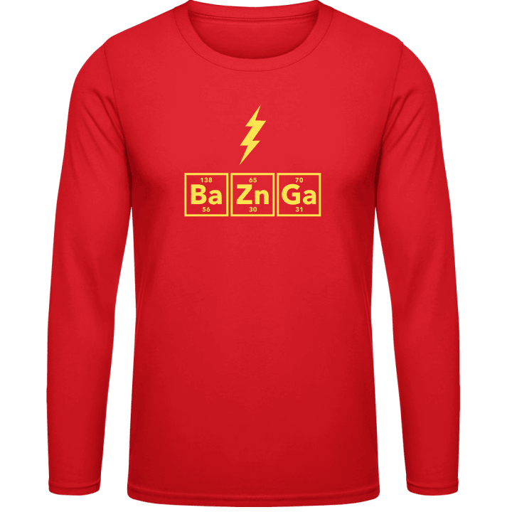 BaZnGa Bazinga Flash Langarmshirt 0 image